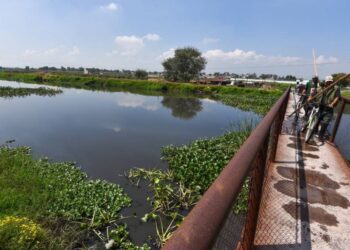 Alertan por Río Lerma por estar en máximo nivel de agua