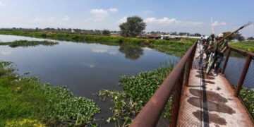 Alertan por Río Lerma por estar en máximo nivel de agua