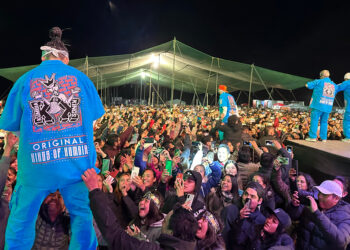 Espectacular concierto de los Kumbia Kings en Nanacamilpa