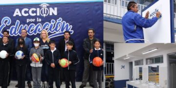Romina Contreras continúa impulsando rehabilitación de escuelas