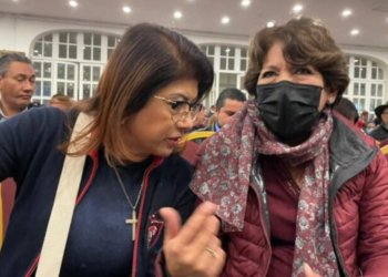 Encuentro clave entre Delfina Gómez Álvarez y Mariela Gutiérrez