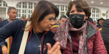 Encuentro clave entre Delfina Gómez Álvarez y Mariela Gutiérrez