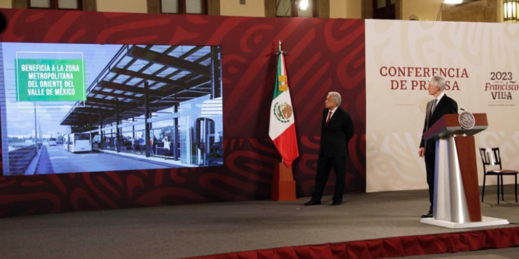 Alfredo del Mazo Maza Presenta Avances del Trolebús Chalco-Santa Marta