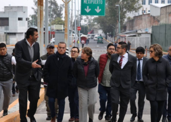 Delfina Gómez anuncia plan de mejoras en la estación del Metro Cuatro Caminos