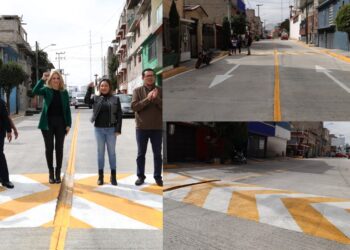 Arranca gobierno de Huixquilucan el 2024 con repavimentación de calles