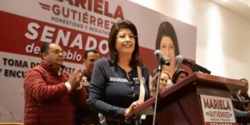 Mariela Gutiérrez llama a la unidad de los militantes de Morena para enfrentar a la oposición