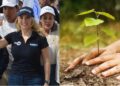 Promete Romina Contreras reforestar Huixquilucan y cuidar áreas verdes