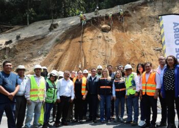 Huixquilucan invierte 59 millones de pesos en estabilización de taludes