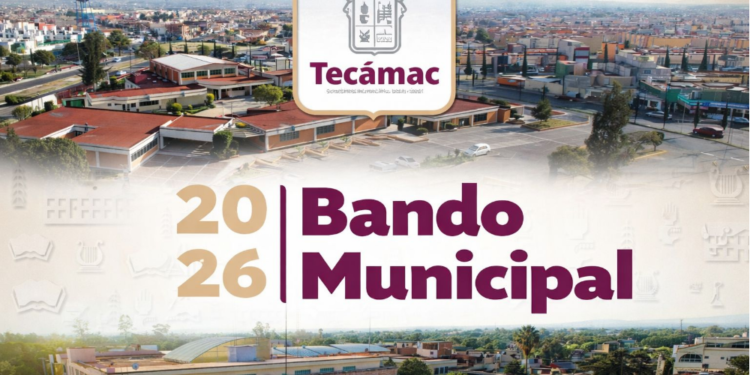 Bando Municipal 2026 de Tecámac fortalece al DIF y reorganiza la administración