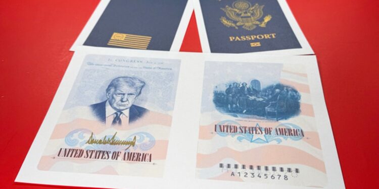 Estados Unidos lanzará pasaportes conmemorativos de Donald Trump para celebrar el 250 aniversario de su independencia.