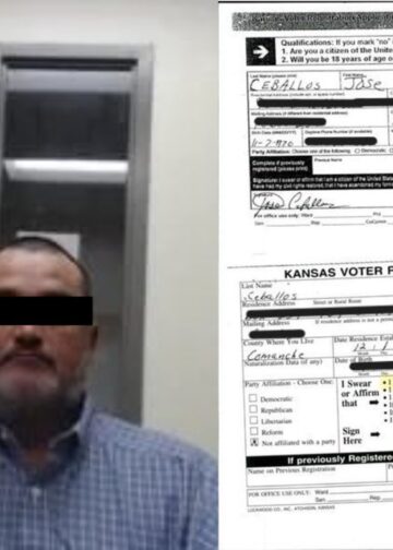 Un ciudadano mexicano enfrenta condena por votar ilegalmente y hacer pasar por ciudadano estadounidense en Kansas.