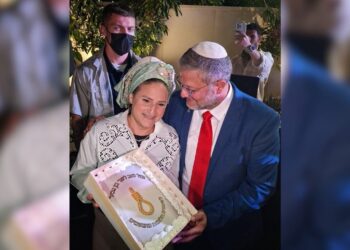 El cumpleaños de Ben-Gvir se convierte en un acto de controversia por la simbología de su pastel en Israel.