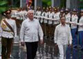 El presidente colombiano Gustavo Petro se manifiesta en contra de la guerra en el Caribe durante su visita a Cuba.