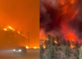 Los incendios en Columbia Británica impactan a miles de residentes y alteran la vida cultural de Summerland.
