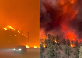 Los incendios en Columbia Británica impactan a miles de residentes y alteran la vida cultural de Summerland.